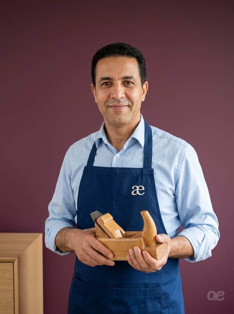 Menuisier Hanæ, portrait de métier