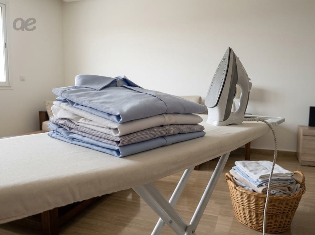 Repassage à domicile : durées réelles, tarifs 2026 et organisation